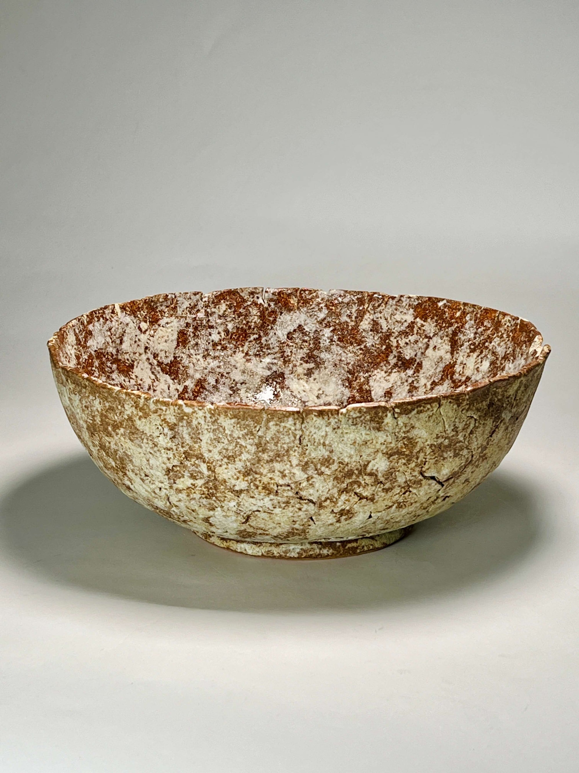 Large Stoneware Fruit Bowl